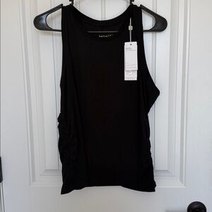 Lilly Pulitzer Luxletic Heston Tank Top Black - Size XL - NWT